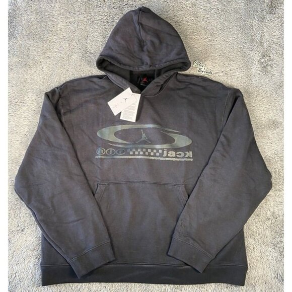 Air Jordan x Travis Scott Cactus Jack Pullover Hoodie Sizes Men Black